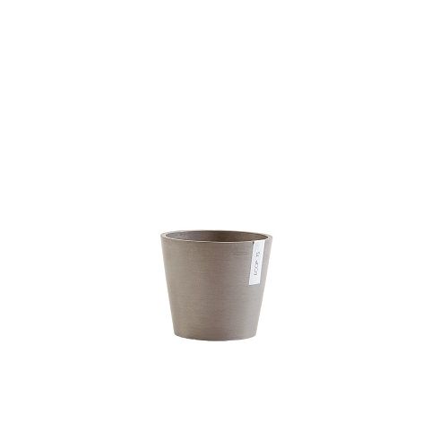 Кашпо Ecopots Amsterdam 40 серо-коричневый фото 1 &mdash; Luxury Plants