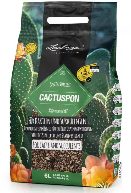 Субстрат Lechuza "Cactus pon", 6 л фото 1 &mdash; Luxury Plants