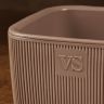 Горшок с дренажной системой Фабио VipSet 1,95 л шоколад фото 2 &mdash; Luxury Plants