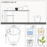 Кумкват в кашпо Lechuza Classico 18 фото 5 &mdash; Luxury Plants