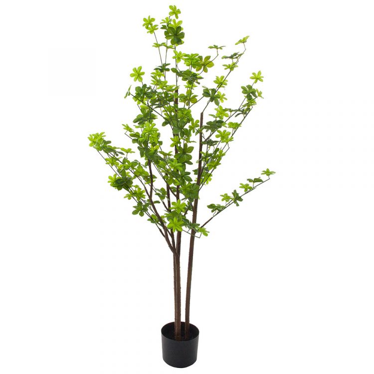 Дерево искусственное в кашпо "Энкиантус Японский", H137 см,Зеленый фото 1 &mdash; Luxury Plants