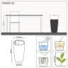 Олива в кашпо Lechuza Rondo 32 фото 8 &mdash; Luxury Plants