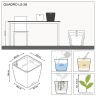 Олива в кашпо Lechuza Quadro LS 28 фото 8 &mdash; Luxury Plants
