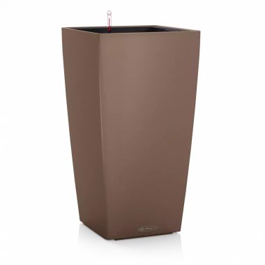 Кашпо Lechuza Cubico Color 40 мускатный &mdash; Luxury Plants