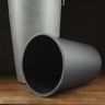 Кашпо TREEZ Effectory Beton Высокий конус Тёмно-серый бетон в-61 см, д-30 см уценка (царапины) фото 3 &mdash; Luxury Plants