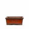 Горшок для бонсай Дои 40х28хH16 см коричнево-красный фото 1 &mdash; Luxury Plants