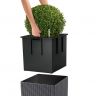 Кашпо Lechuza Cube Cottage 40 белый фото 4 &mdash; Luxury Plants