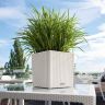 Кашпо Lechuza Cube Cottage 40 белый фото 6 &mdash; Luxury Plants